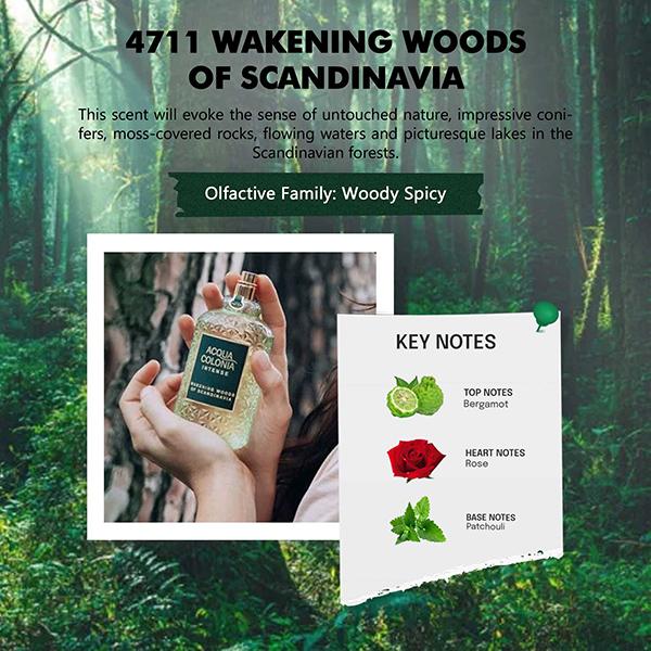 4711 Acqua Colonia Wakening Woods Of Scandinavia Eau De Cologne 170 ml - Perfumes (Edt/Edp)