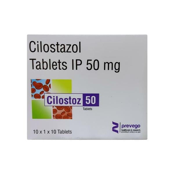 Netmeds | CILOSTOZ 50 Tablet 10's