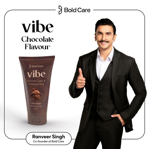 Bold Care Vibe Intimate Lube and Massage Gel - Chocolate 50 ml - Flavoured Lubes