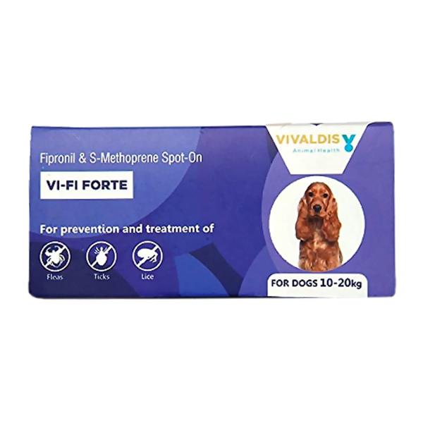 Netmeds | Vivaldis VI-FI Forte (For Dogs 10 - 20 kg) 1.34 ml