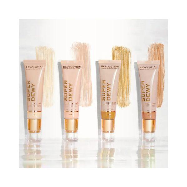 Makeup Revolution Superdewy Tinted Moisturiser - Fair 55 ml - Foundation
