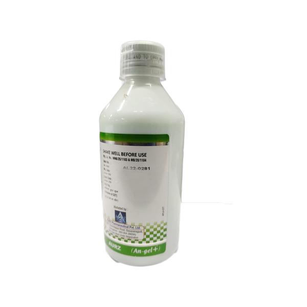 AN GEL + SUGAR FREE MINT FLAVOUR Oral Suspension 200ml - Ulcer/Reflux/Flatulence-Aaa
