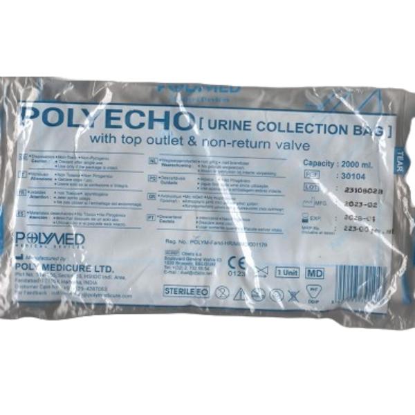 Netmeds | Polymed Polyecho Urine Collection Bag 2000 ml