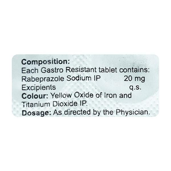 Zuropraz 20mg Tablet 10'S - Ulcer/Reflux/Flatulence-Aaa