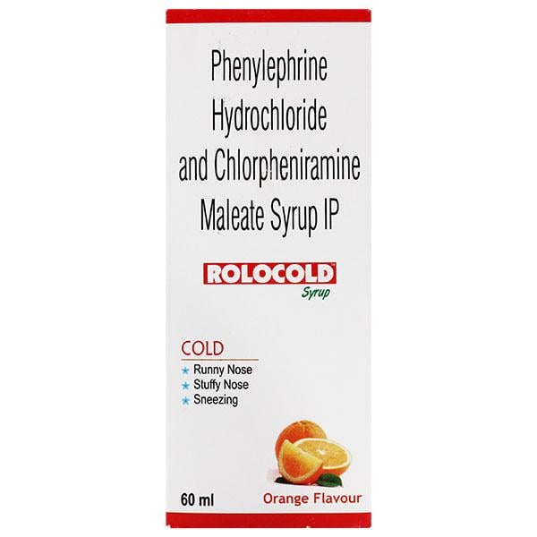 ROLOCOLD ORANGE FLAVOUR Syrup 60ml - Cough And Cold-Cou