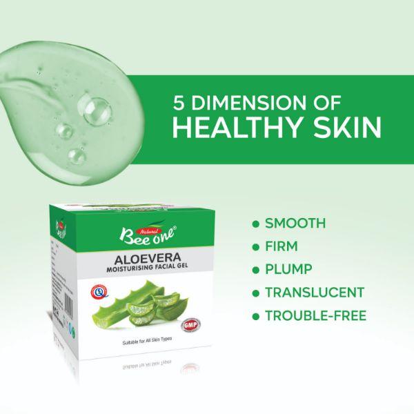 BEE ONE ALOEVERA FACIAL GEL 150 gm - Face Moisturizers