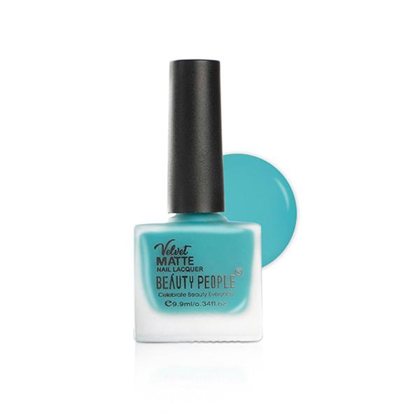 Beauty People Velvet Matte Nail Polish Matte - Me - Sky - 369 9.9 ml - Nail Polish