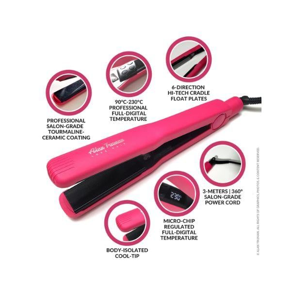 Alan Truman Hot Pink Styler 1's - Straighteners