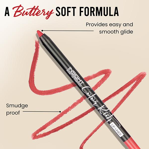 Insight Cosmetics Color Rich Lip Liner - Wave Of Sangria 1.5 gm - Lip Liners