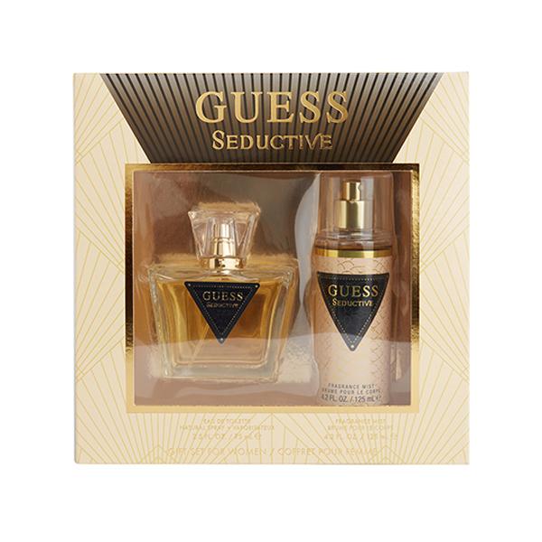 Guess Seductive For Women Gift Set (Eau De Parfum 75Ml + Body Spray 125Ml) 1's - Women Perfumes (Edt/Edp)