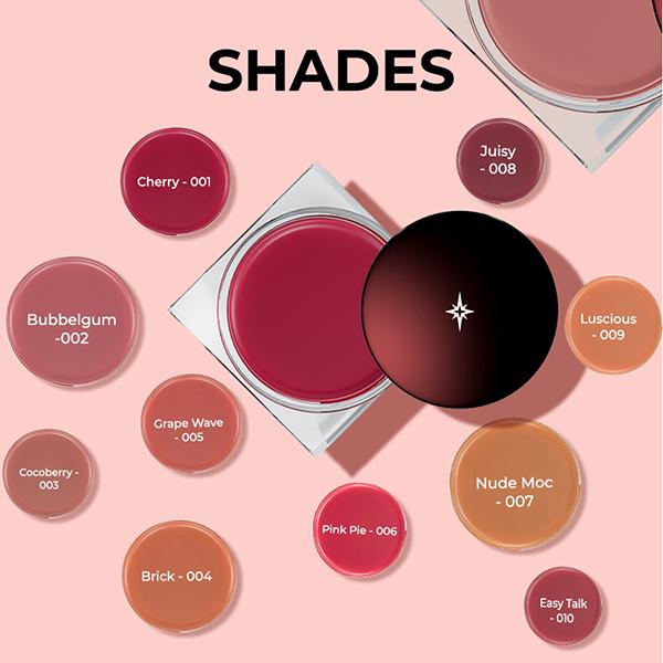 Colorbar Sinful Lip N Cheek Mousse Tint Cherry-001 4 gm - Lipsticks