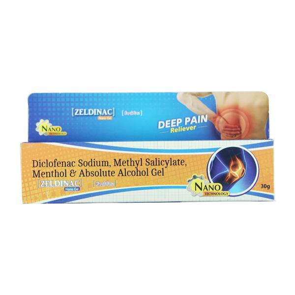 Zeldinac Nano Gel 30gm - Pain relief-Nsa