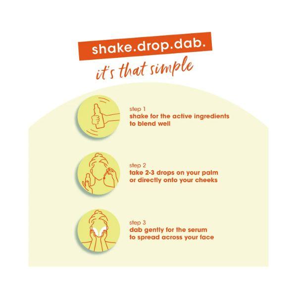 Simple Booster Serum 10% Vitamin C+E+F For Youthful Glowing Skin 30 ml - Face Mists