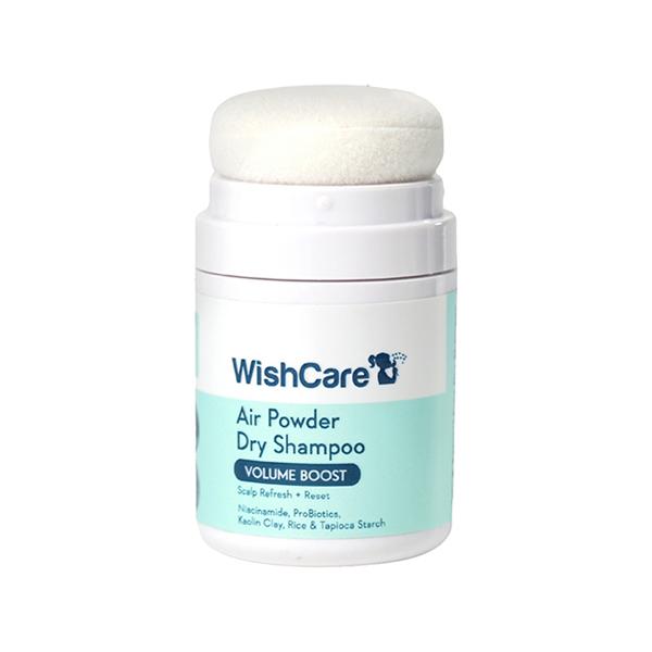 Netmeds | Wishcare Air Powder Dry Shampoo for Oily Hair & Scalp - No White Cast & Aerosol - Volume Boost 10 gm
