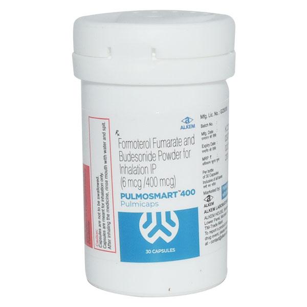 PULMOSMART 400 Capsule 30's - Asthma/COPD-Ast