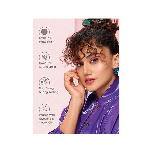 Swiss Beauty Bold Matt Lip Liner Shade-Maroon 1.6 gm - Lip Liners