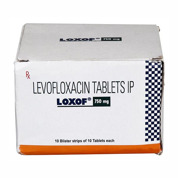 Loxof 750mg Tablet 10'S - Bacterial Infections-Qui