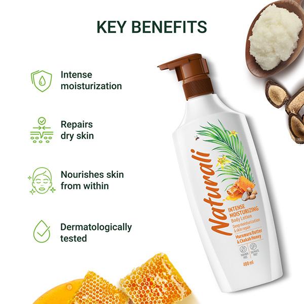 Naturali Intense Moisturizer Body Lotion Body Lotion Lotions & Creams 400 ml - Lotions & Creams