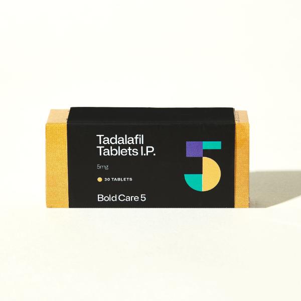 Bold Care Tadalafil (Pack of 30 X 5mg) 1's - Sexual Healthcare