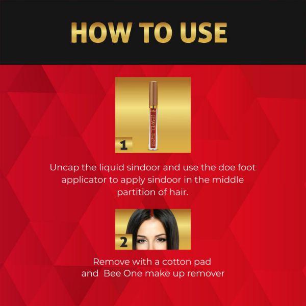 BEE ONE Jewel Liquid Sindoor 4 ml - Sindoor