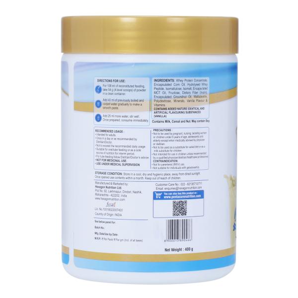 PentaSure 2.0 High Protein High Calorie Powder - Vanilla Flavour 400 g - Daily Health Drinks