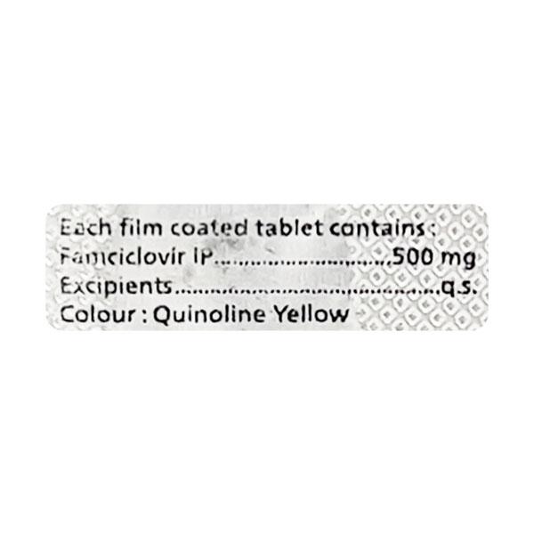FAMTAG 500mg Tablet 3's - Viral infections-Ant