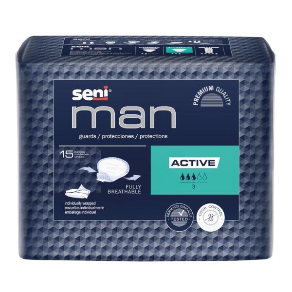 Netmeds | Seni Man Bladder Control Guards Active Pads 15's