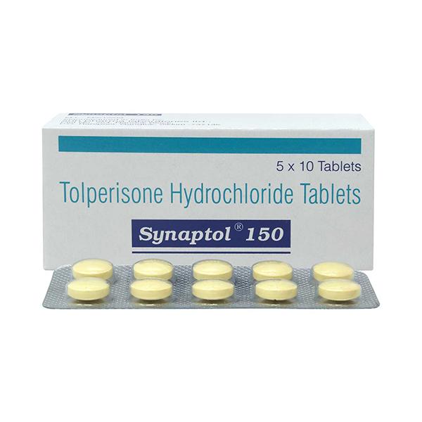 Synaptol 150mg Tablet 10'S - Muscle Cramps/Spasticity-Mus