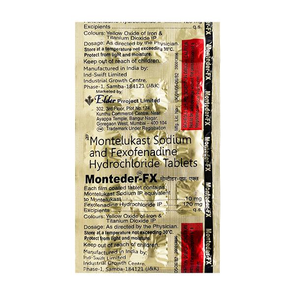 MONTEDER FX Tablet 15's