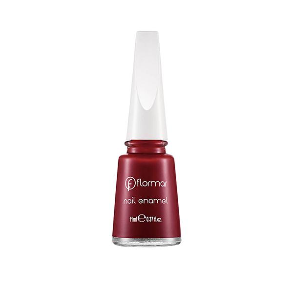 Flormar Nail Enamel 228 Bordeaux Red 11 ml - Nail Polish