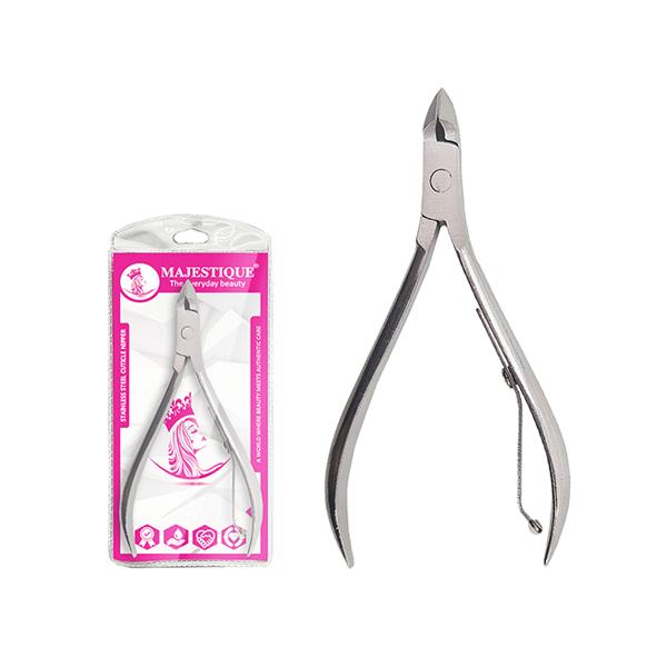 Netmeds | Majestique Professional Cuticle Nippers, Precision Surgical-Grade Stainless Steel, Nail Clipper 1's