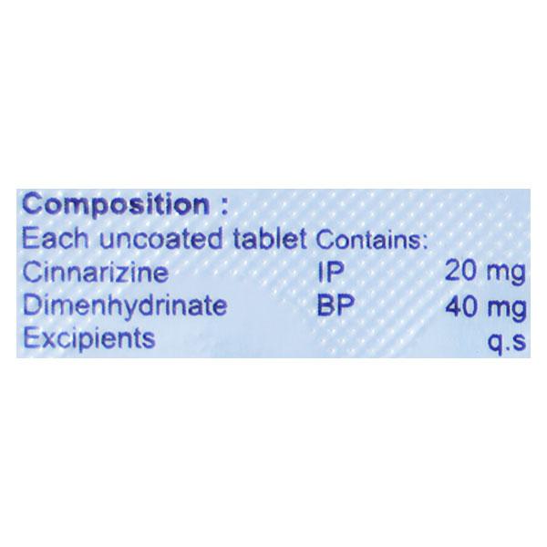 DIZNOR PLUS Tablet 10's - Vertigo-Ant