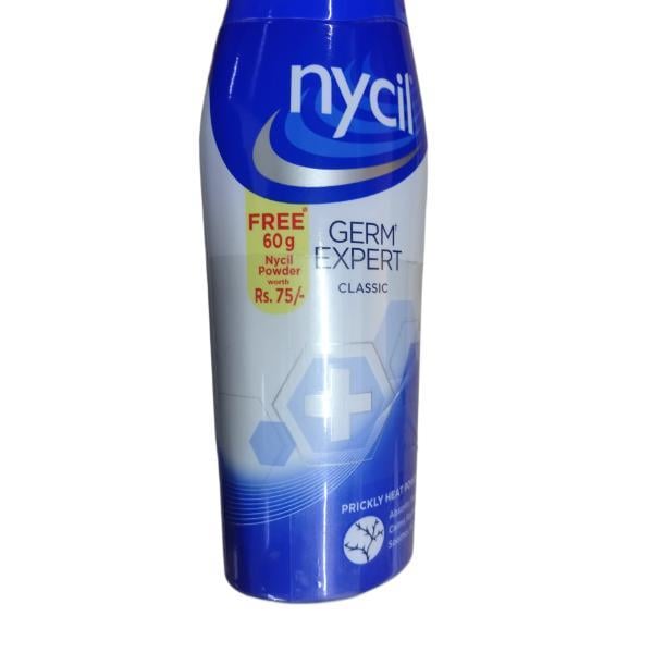 Netmeds | Nycil Germ Expert Powder - Classic 150 gm (Free Classic 60 g)