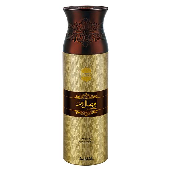 Ajmal Raindrops Sacrifice II Wisal Dahab Deodorant Spray (Pack of 3) 200 ml - Perfumes (Edt/Edp)