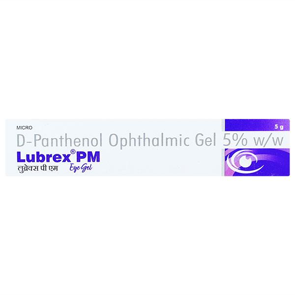 LUBREX PM Eye Gel 5gm - Dry Eye-Olt