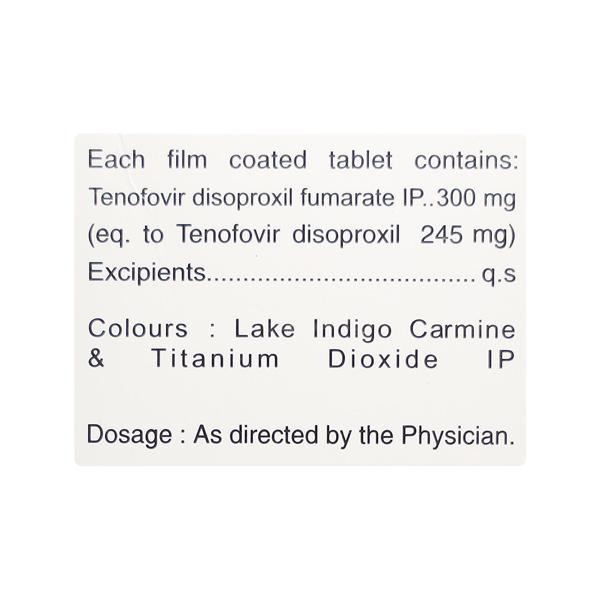 Tenof 300mg Tablet 30'S - Viral infections-Ant