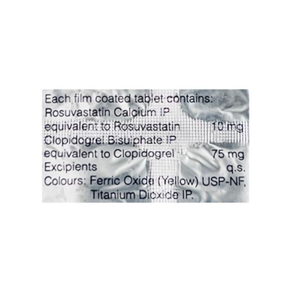 ROZALET 10mg Tablet 10's - High Cholesterol-Dys