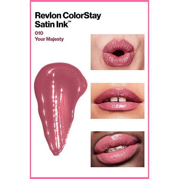 Revlon Colorstay Satin Ink Liquid Lip Color - Your Majesty 5 ml - Lipsticks