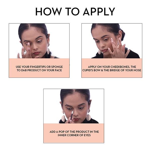 SUGAR Cosmetics Contour De Force Mini Highlighter - 03 Metal Medal (Soft Gold) 4 gm - Highlighters & Illuminators