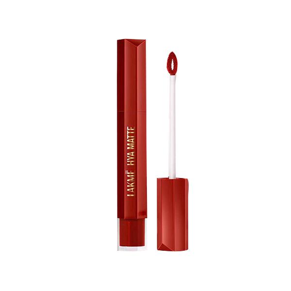 Netmeds | Lakme 9To5 Hya Matte Lip Liquid + Hyaluronic Acid Boss Lady Brick 5.3 ml