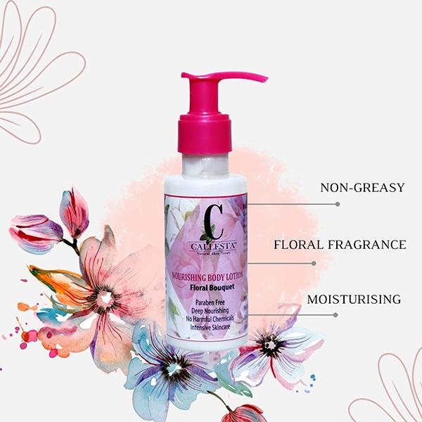 Callesta Floral Bouquet Nourishing Body Lotion 100 ml - Lotions & Creams