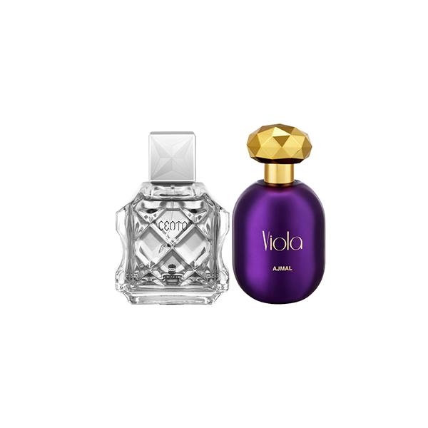 Netmeds | Ajmal Cento EDP Citrus Aromatic Perfume And Viola EDP Fruity Floral Perfume 175 ml