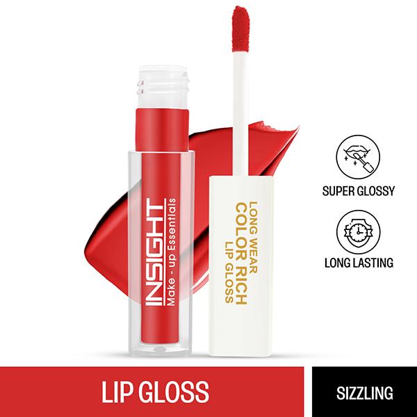Netmeds | Insight Cosmetics Long Wear Color Rich Lip Gloss - Sizzling 4 ml