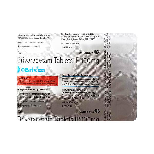 Netmeds | BRIV + 100mg Tablet 14's