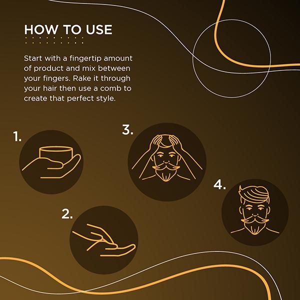 Men Deserve Ultra Shine Pomade Strong Hold 100gm - Hair Gels & Waxes