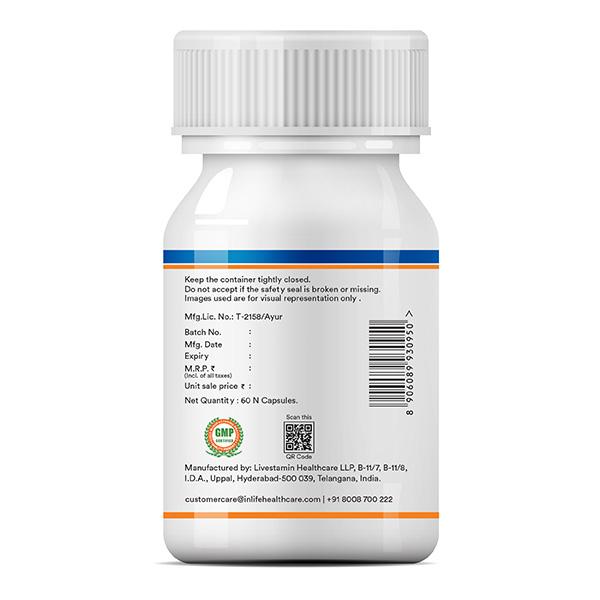 INLIFE Energy Booster Capsules 60's - Multi-Vitamins