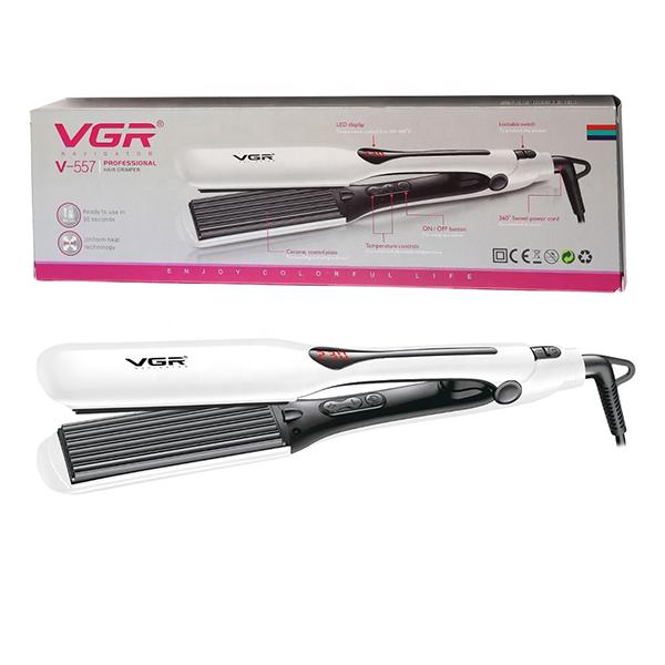 VGR V557 Professional 7 Teeth plate Hair Crimper with Ceramic coated plate 1's - Multi-Stylers