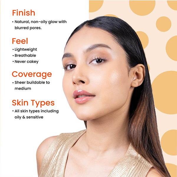 Foxtale Perfect Match Tinted Fluid Susncreen (Nude) 50 ml - Body Sunscreen