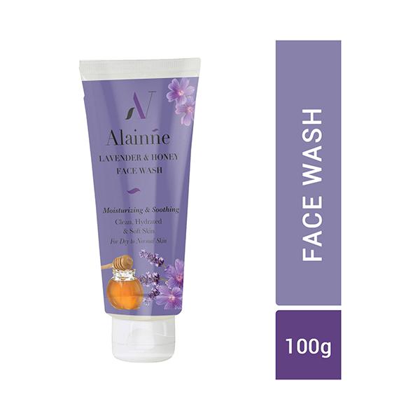 Netmeds | Alainne Lavender and Honey Facewash 100 gm