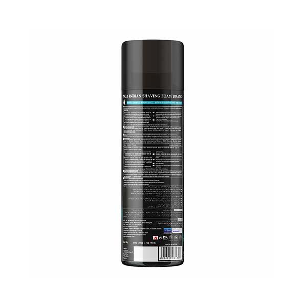 VI-JOHN Charcoal Shaving Foam Infused with Jojoba Oil free from Parabeen, Sulfate & Silicone 300 gm - Shaving Foams